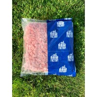 Raw Factory Venison and Duck Mince 1kg